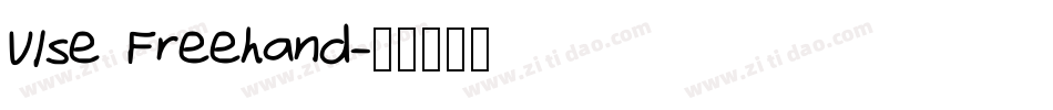 Ulse Freehand字体转换